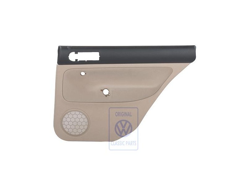VW Original Garniture De Porte (Tissu) Noir/Beige Clair - 1J9867212S HWM