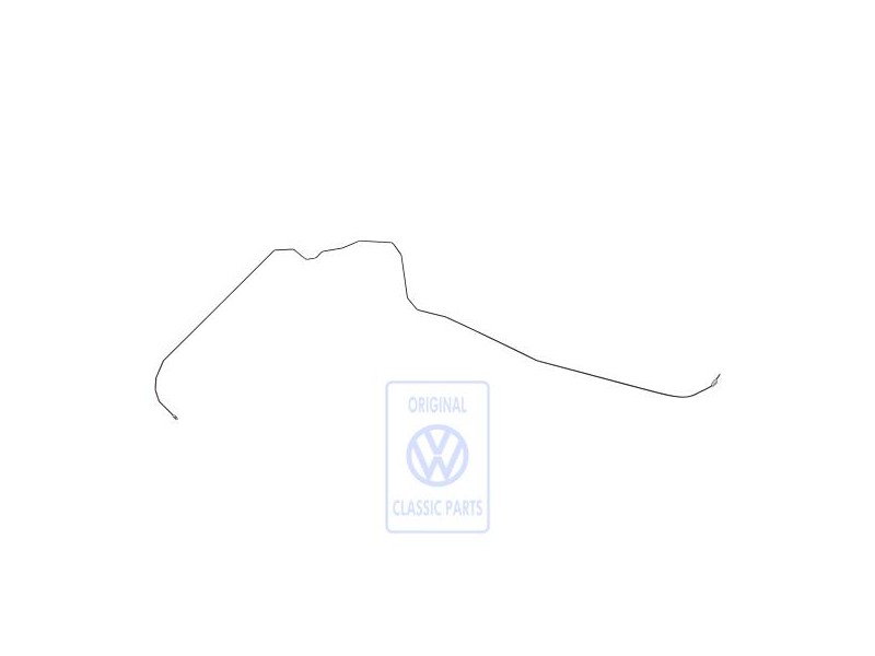 VW Original Tuyau Frein Du Raccord Au Flexible De Frein - 1J0614742T