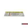 Audi Original Pl.Ident. 'Attention' Tension Elevee,Avant Toucher - 8K0010520F