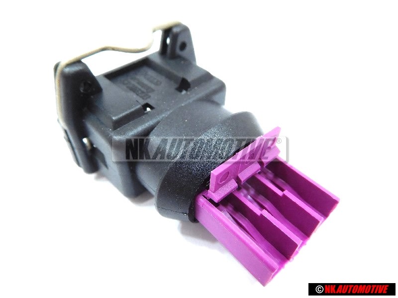 VW Original Boitier A Fiche Plate - 443906233