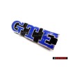 VW Original GTE Avant Embleme Monogramme Logo Bleu - 5G0853679S AFL