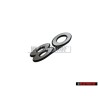 Audi Original 80 Arrière Embleme Monogramme Logo Argent - 811853749