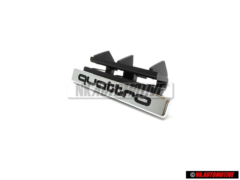 Audi Original QUATTRO Avant Embleme Monogramme Logo Chrome - 8K0853736B 2ZZ
