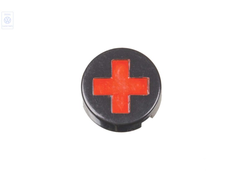 VW Original Capuchon P. Bouton Avec Symbole Croix Rouge - 271941543