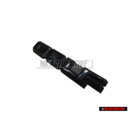 VW Original GOLF Arrière Embleme Monogramme Logo Noir - 191853687F 01C