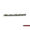 VW Original CABRIOLET Arrière Embleme Monogramme Logo Chrome - 1E0853687C Z10