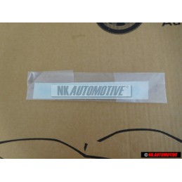 VW Original CABRIOLET Arrière Embleme Monogramme Logo Chrome - 1E0853687C Z10