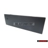 VW Original Ecran P. Decoupe D'Autoradio Noir Satine - 1H0857231A 01C