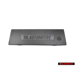 VW Original Ecran P. Decoupe D'Autoradio Noir Satine - 1H0857231A 01C