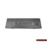 VW Original Ecran P. Decoupe D'Autoradio Noir Satine - 1H0857231A 01C