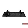 VW Original Ecran P. Decoupe D'Autoradio Noir Satine - 1H0857231A 01C
