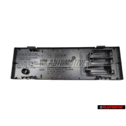 VW Original Ecran P. Decoupe D'Autoradio Noir Satine - 1H0857231A 01C