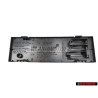 VW Original Ecran P. Decoupe D'Autoradio Noir Satine - 1H0857231A 01C