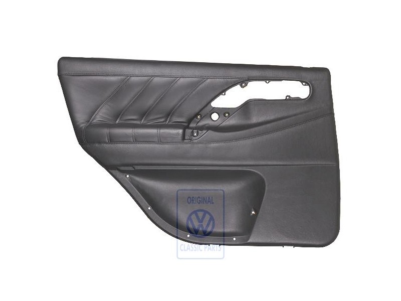 VW Original Revetement Porte (Simili-Cuir) Noir - 3A0867211ASCLP
