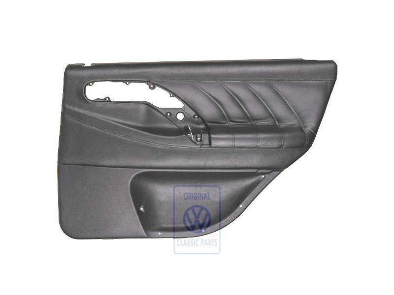 VW Original Revetement Porte (Simili-Cuir) Noir - 3A0867212ASCLP