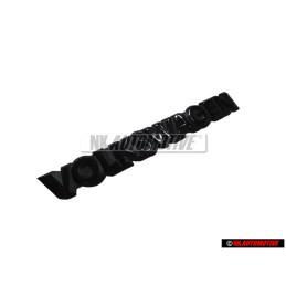 VW Original VOLKSWAGEN Arrière Embleme Monogramme Logo Noir - 321853685C MY8