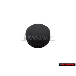 VW Original Bouton Noir Satine - 357857520 01C