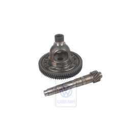 VW Original Couple Conique Avec Boitier De Differentiel - 02G409143R