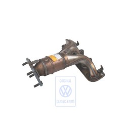 VW Original Collecteur D'Echappement Avec Catalyseur - 030253052AX