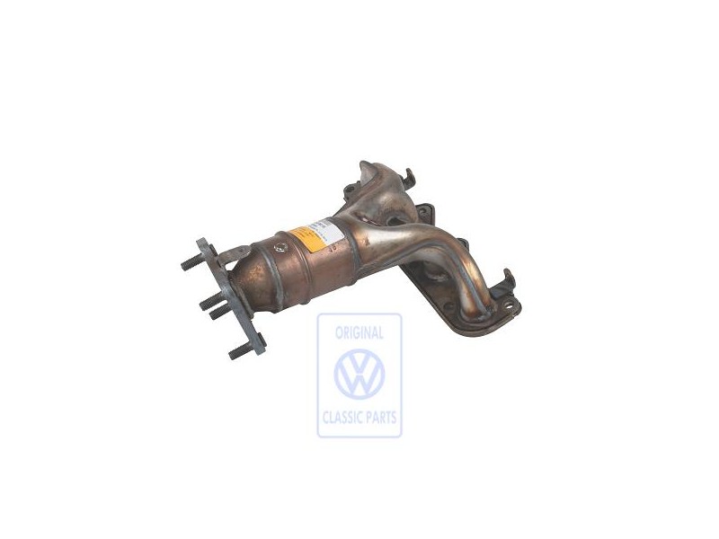 VW Original Collecteur D'Echappement Avec Catalyseur - 030253052AX