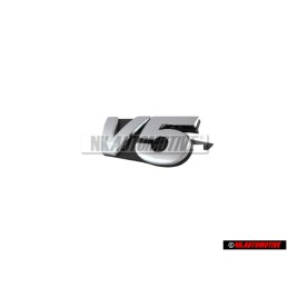 VW Original V5 Avant Embleme Monogramme Logo Chrome - 1J5853679 FDY