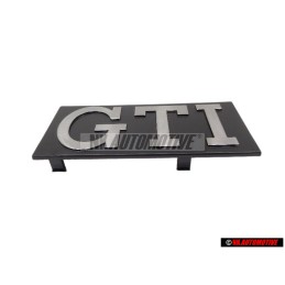 VW Original GTI Avant Embleme Monogramme Logo Argent Brossé - 171853679