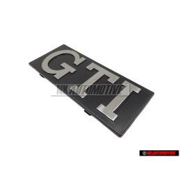 VW Original GTI Avant Embleme Monogramme Logo Argent Brossé - 171853679