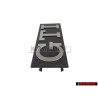 VW Original GTI Avant Embleme Monogramme Logo Argent Brossé - 171853679