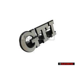 VW Original GTI Avant Embleme Monogramme Logo Argent Brossé - 191853679L