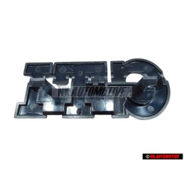 VW Original GTI Avant Embleme Monogramme Logo Argent Brossé - 191853679L