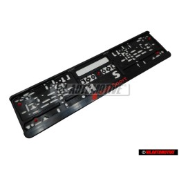 Audi Original Audi Sport License Plate Holder - 3291900100