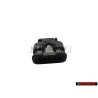 VW Original Boitier Contact Plat Avec Verrouillage Contact - 4F0973705