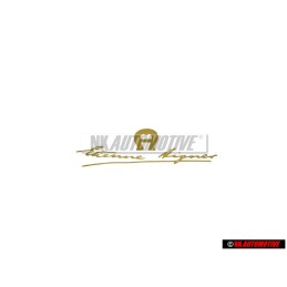 VW Classic Parts Inscription Sur Film Beige - 155853687G P06