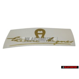 VW Classic Parts Inscription Sur Film Beige - 155853687G P06