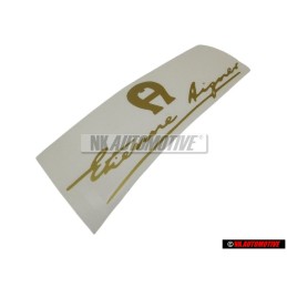 VW Classic Parts Inscription Sur Film Beige - 155853687G P06
