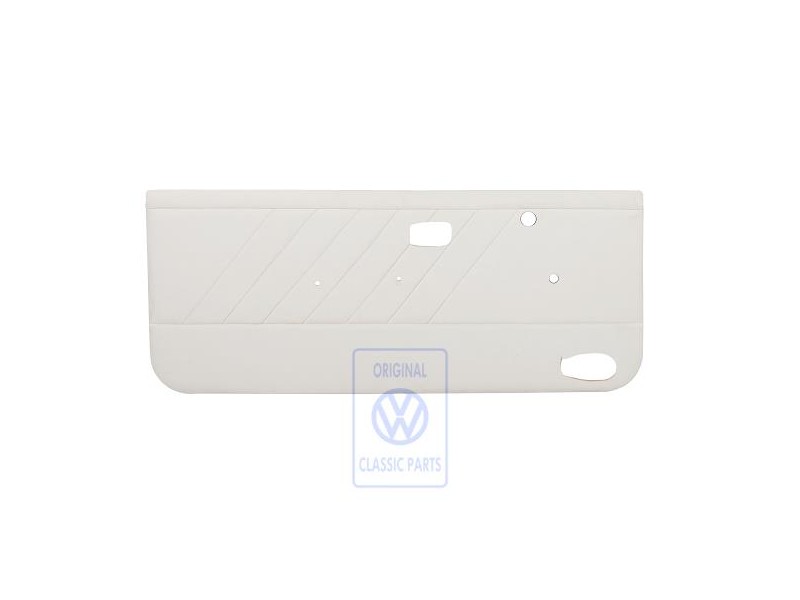 VW Original Revetement Porte (Simili-Cuir) Blanc Lasky - 155867015AE8YN