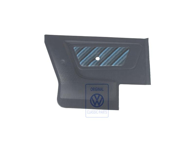 VW Original Revetement Lateral Bleu Mauritius - 155867043R AAB