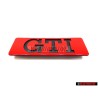 VW Original GTI Côté Embleme Monogramme Logo Rouge - 191853714