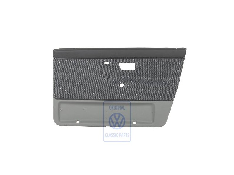 VW Original Garniture De Porte Gris Noir /Noir - 167867012H WT8