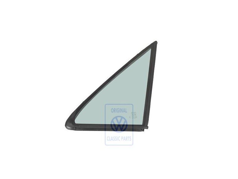 VW Original Vitre De Porte Fixe Avec Etancheite - 191845241E