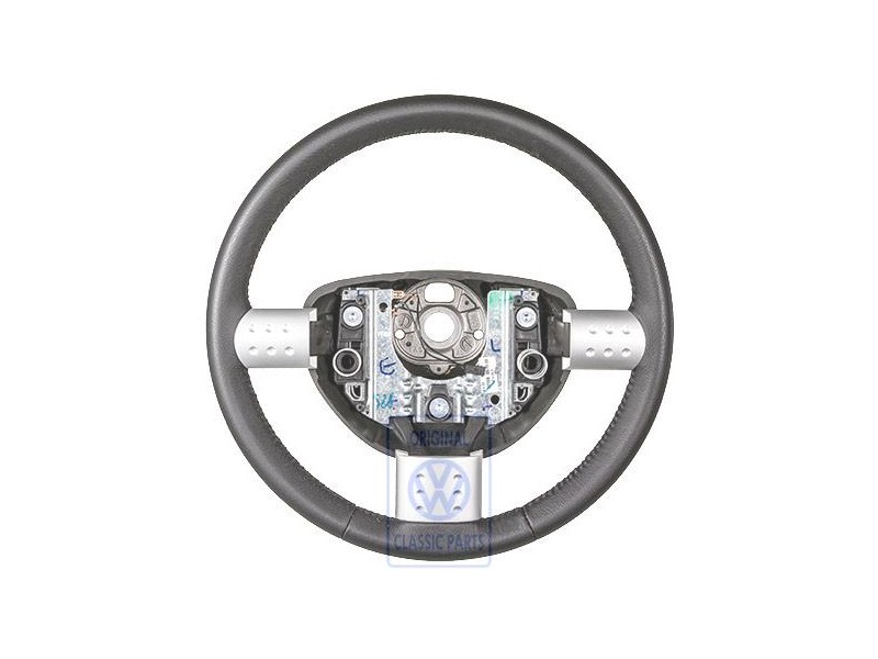 VW Original Volant De Direction (Cuir) Noir - 1C0419091CAE74