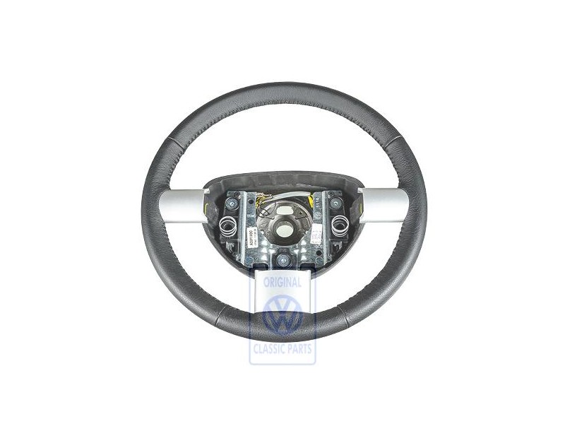 VW Original Volant De Direction (Cuir) Noir - 1C0419091CDE74