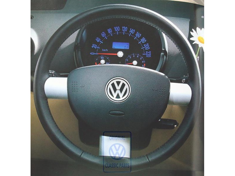VW Original Volant De Direction (Cuir) Noir - 1C0419091CGE74