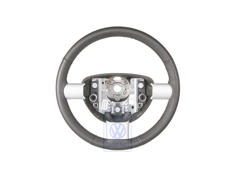 VW Original Volant De Direction (Cuir) Noir - 1C0419091DC6A6