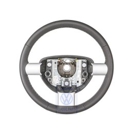 VW Original Volant De Direction (Cuir) Noir/Blanc - 1C0419091DFYXX