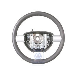 VW Original Volant De Direction (Cuir) Noir Satine - 1C0419091DPOBC