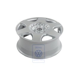 VW Original Jante Aluminium Couleur Chrome Metallise - 1C0601025D 091