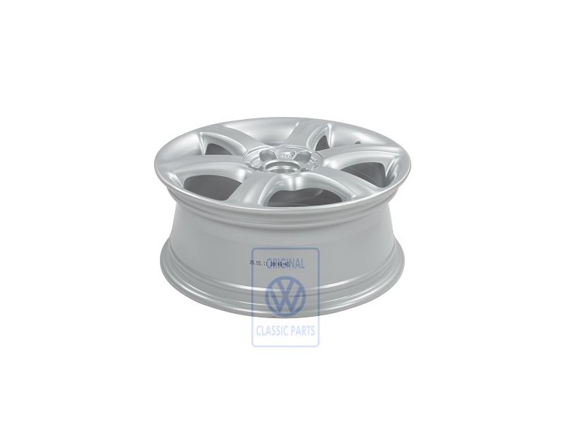 VW Original Jante Aluminium Chrome Brillant - 1C0601025P 8Z8
