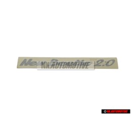 VW Original Monogramme Argent - 1C0853313B 3BU