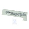 VW Original Inscription Sur Film Argent - 1C0853433 1W4
